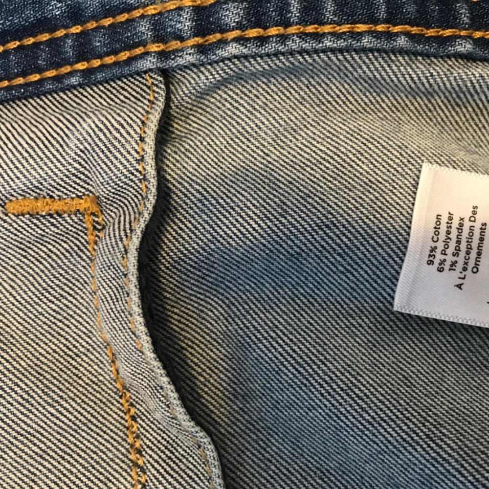 Talbots Light Blue Denim Jacket with Floral Embroidery - Picture 9 of 11
